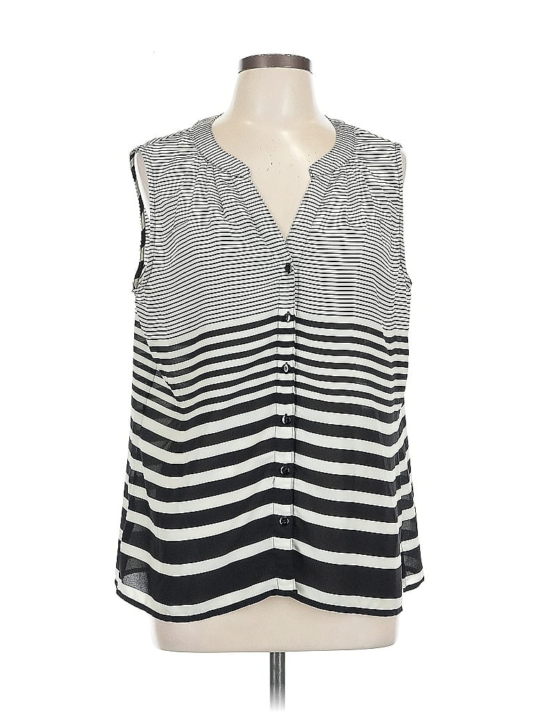 SARA MICHELLE Pre-owned Sleeveless Blouse In Black