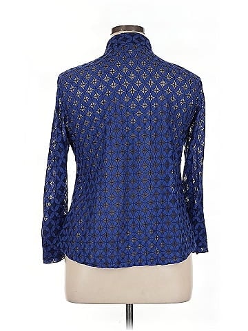 Ruby Rd. 3/4 Sleeve Button-Down Shirt (view 2)