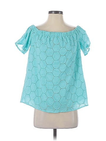 Sail to Sable Short Sleeve Blouse (view 1)