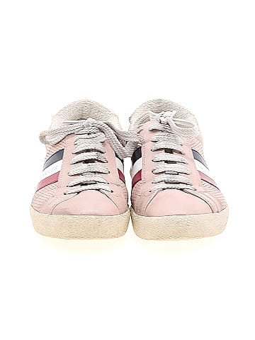 Moncler Perforated Leather Ryegrass Sneakers (view 2)