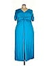 Catherines Blue Casual Dress Size 24WP - photo 1