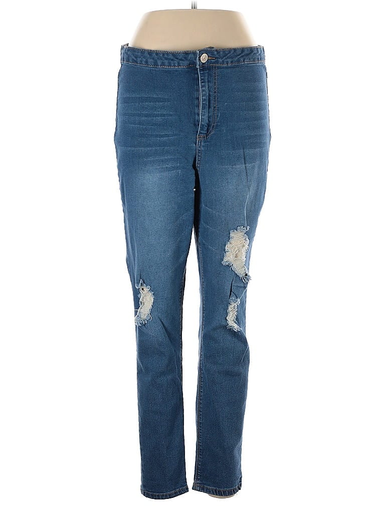 ALMOST FAMOUS Pre-owned Jeans In Blue