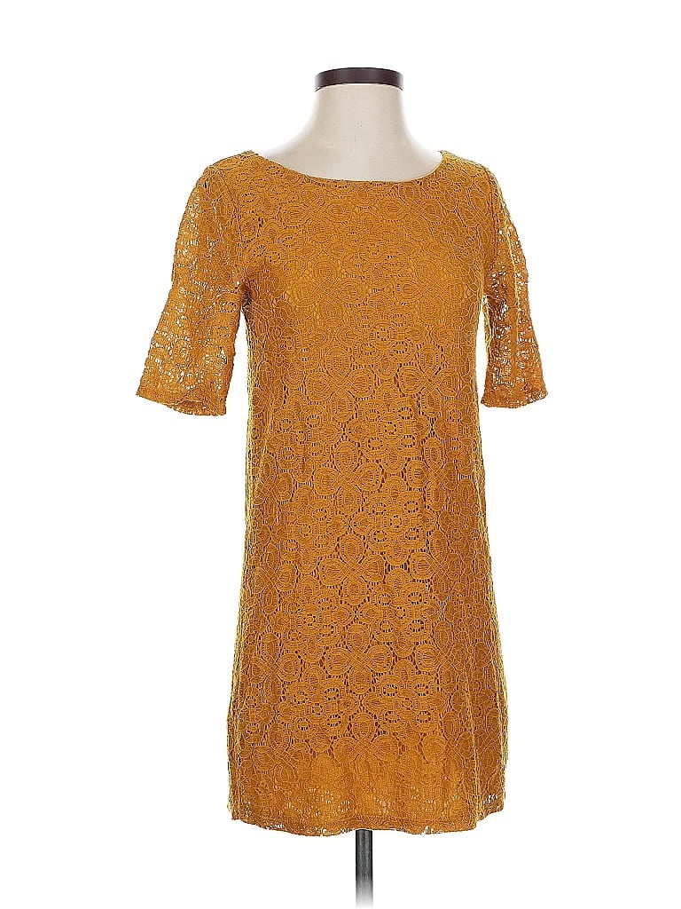 EVERLY Pre-owned Casual Dress In Yellow