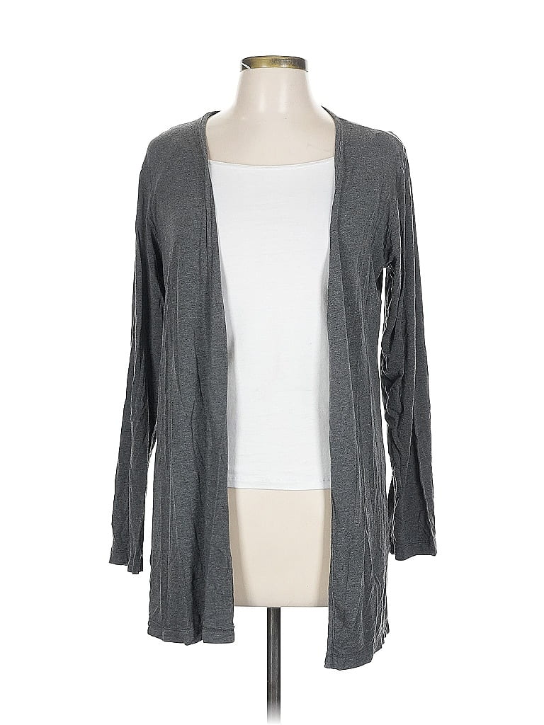 Pre-owned Assorted Brands Cardigan Sweater In Gray