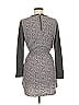 Lou & Grey 100% Rayon Tweed Gray Casual Dress Size M - photo 3