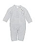 Just One You Made by Carter's 100% Cotton Gray Long Sleeve Onesie 6-9 MO / 9 MO - photo 1