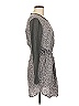 Lou & Grey 100% Rayon Tweed Gray Casual Dress Size M - photo 4
