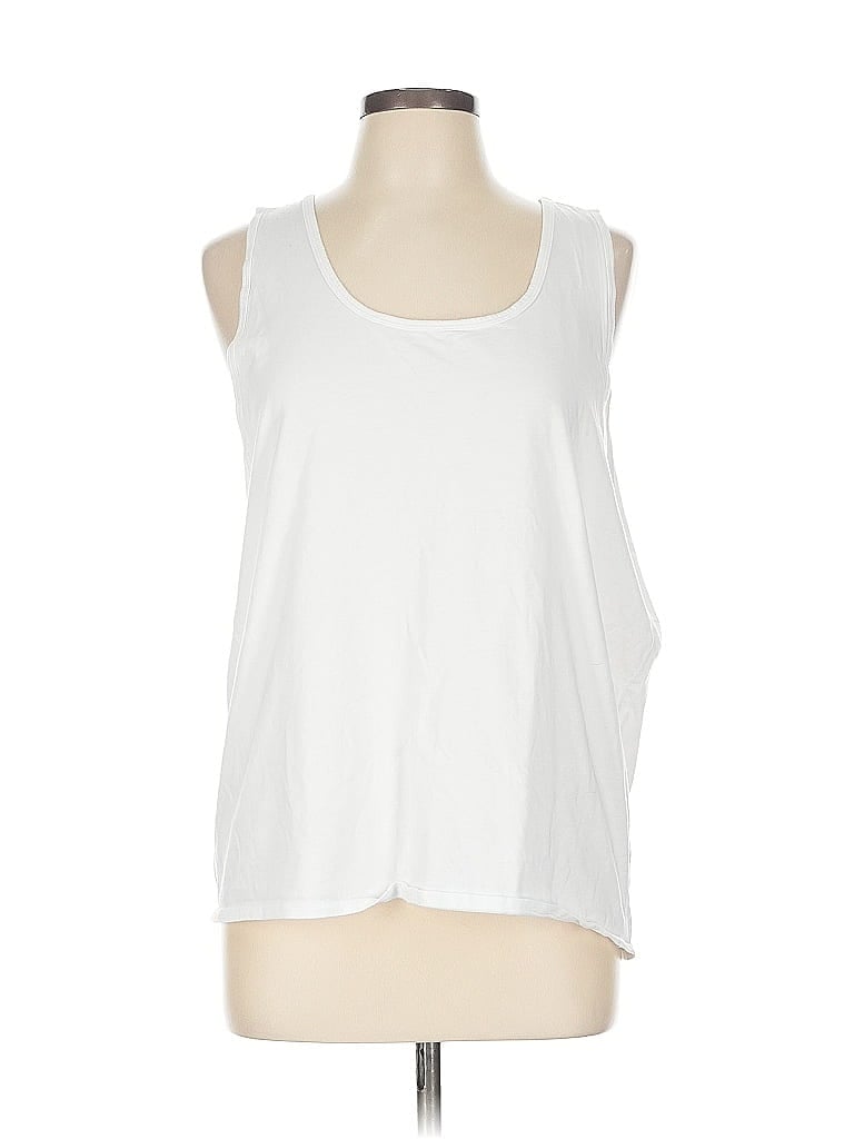 Click to view more detailed imagery on our partner's website Pre-owned Forever 21 Sleeveless T-shirt In White
