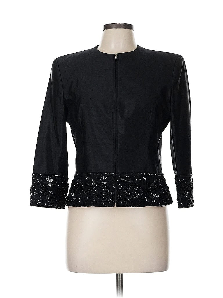 Escada Black Jacket Size EU 40 / US 10 85 off ThredUp