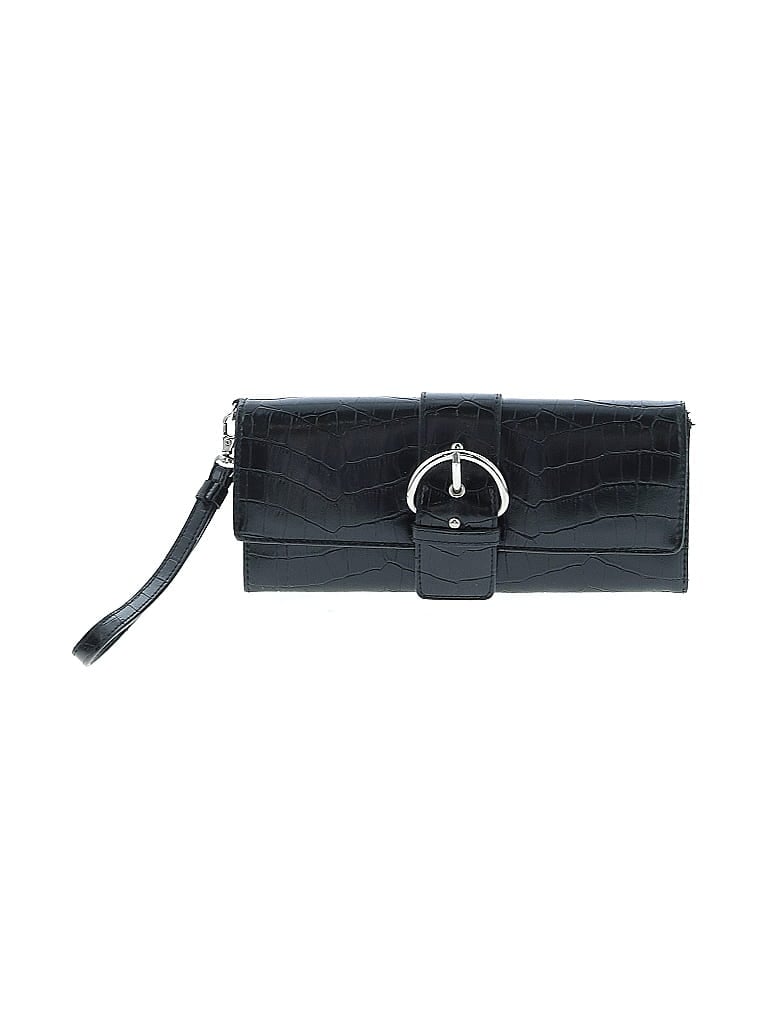 Pre-owned Unbranded Wristlet In Black
