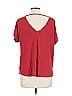 Tiny Red Short Sleeve Top Size L - photo 2