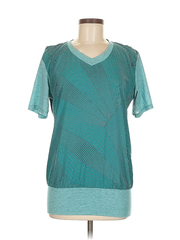 Pre-owned Brooks Active T-shirt In Blue