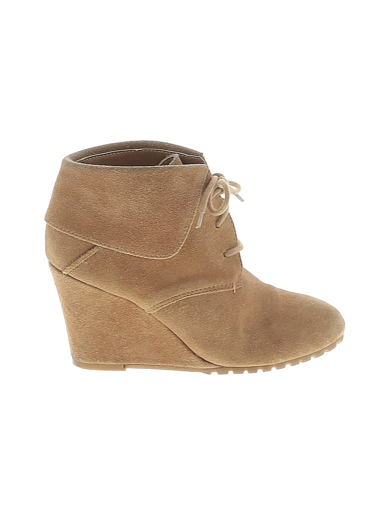 Pre-owned Nine West Ankle Boots In Brown
