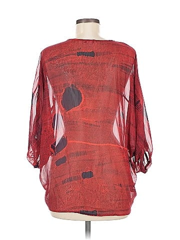 Bar III 3/4 Sleeve Blouse (view 2)