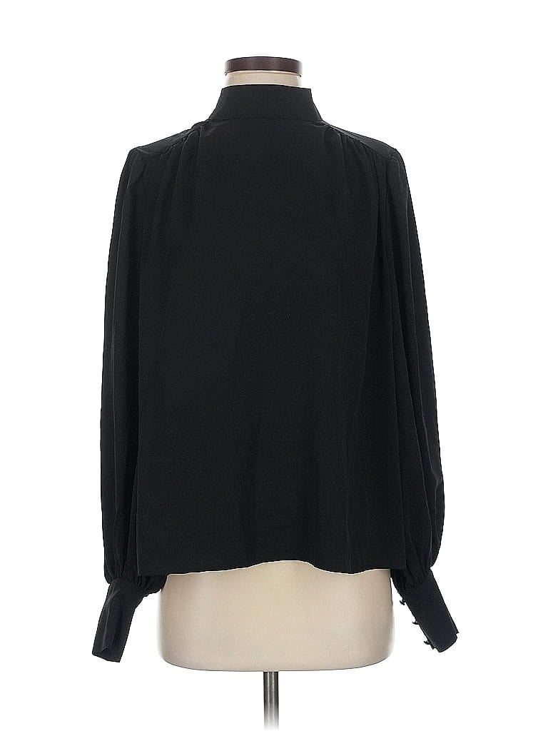 Pre-owned Express Long Sleeve Blouse In Black