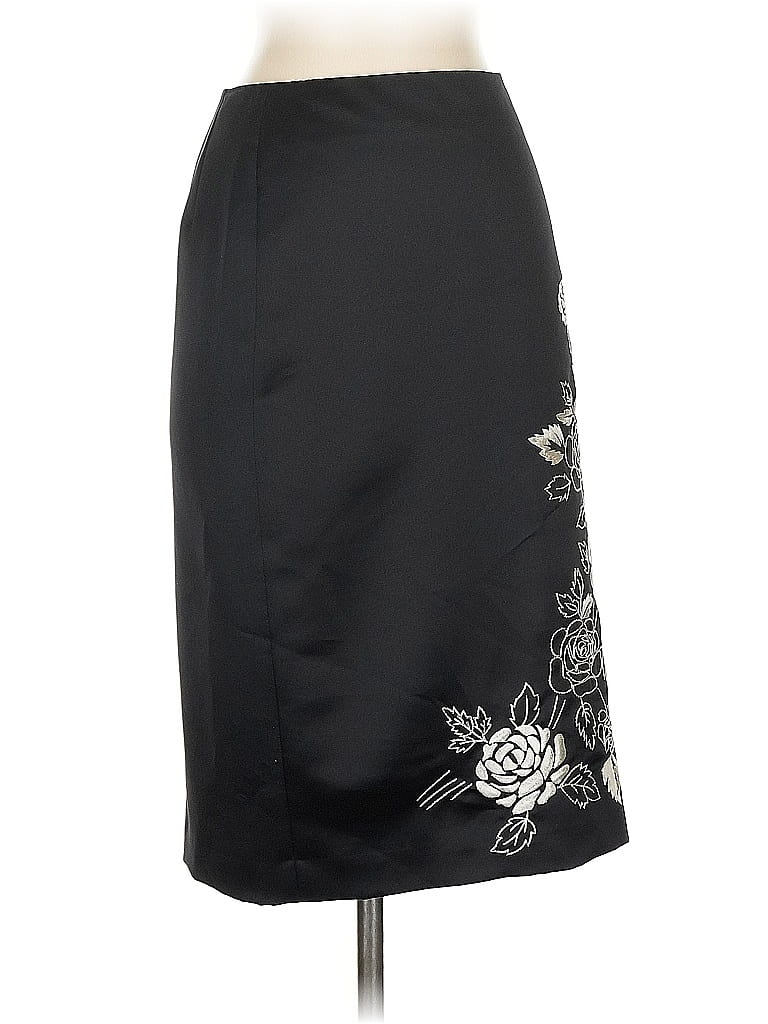 Pre-owned Ann Taylor Loft Formal Skirt In Black