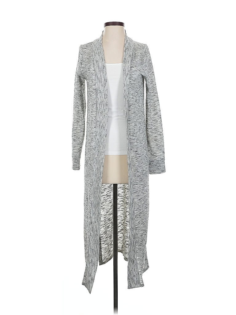 Pre-owned Ann Taylor Loft Kimono In Gray