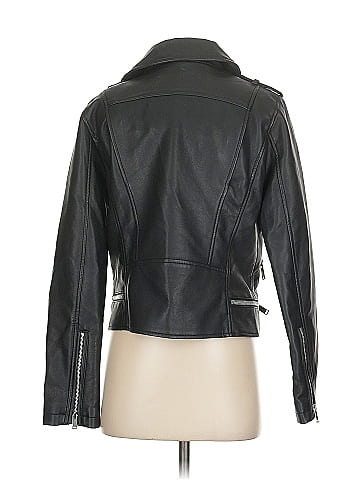 MNG Faux Leather Jacket (view 2)