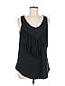 Tasha Polizzi Collection Black Sleeveless Blouse Size M - photo 1