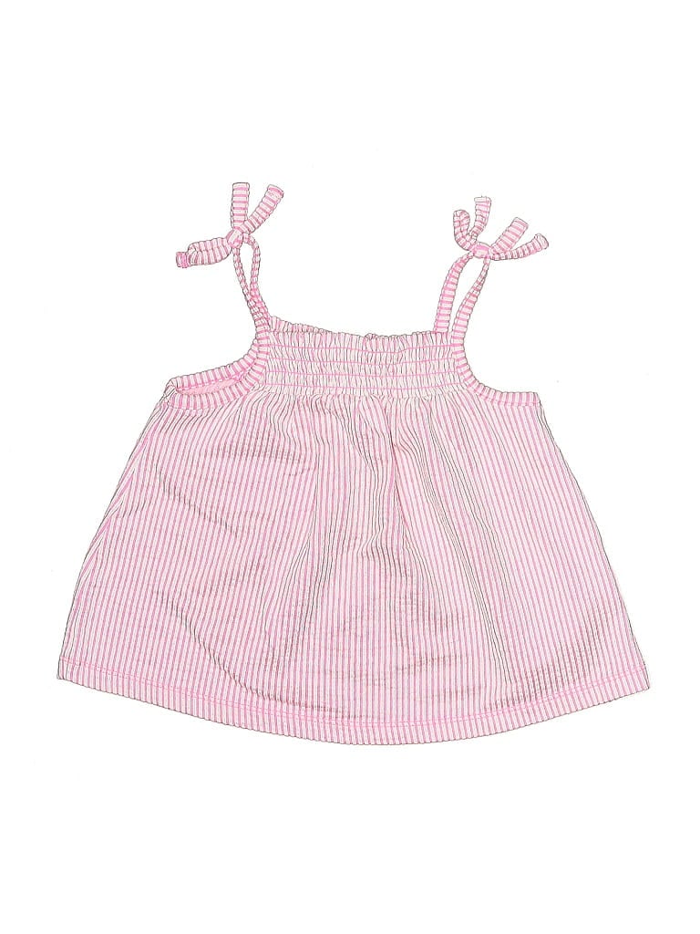 Pre-owned Baby Gap Kids' Sleeveless Top Pink Halter Neckline Tops