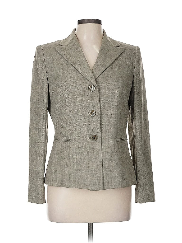 Pre-owned Collections For Le Suit Blazer Jacket In Gray