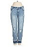 Soho JEANS NEW YORK & COMPANY Hearts Blue Jeans Size 0 - photo 1