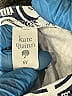 Kate Quinn Organics 100% Organic Cotton Ivory Blue 3/4 Sleeve T-Shirt Size 6X - photo 3