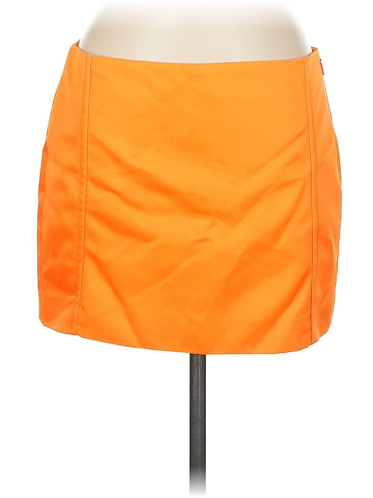 MNG Pre-owned Casual Skirt In Orange