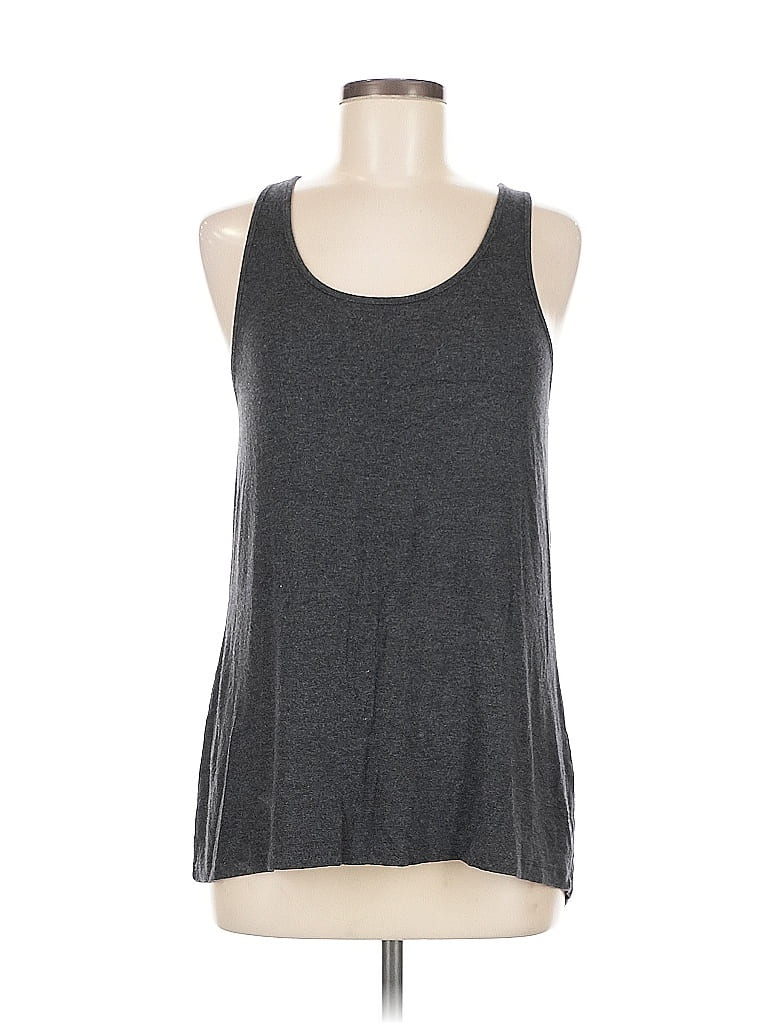 Pre-owned Vince Tank Top Gray Halter Neckline Tops