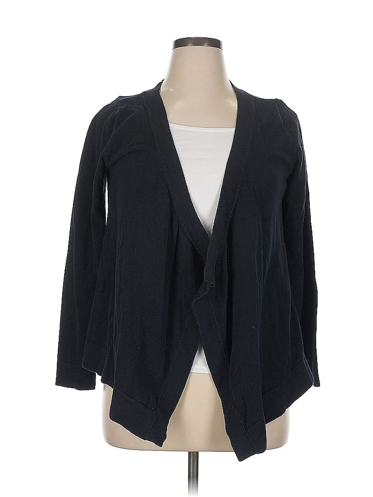 Pre-owned Lane Bryant Cardigan Sweater In Black