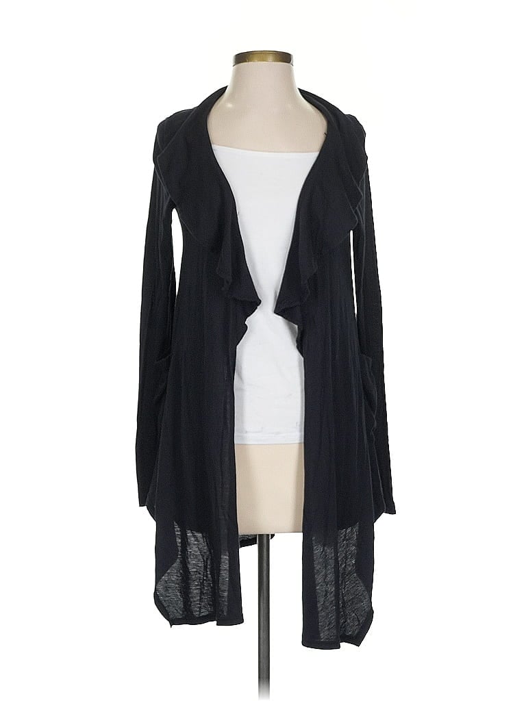 Pre-owned Splendid For Lucy Cardigan Sweater In Black