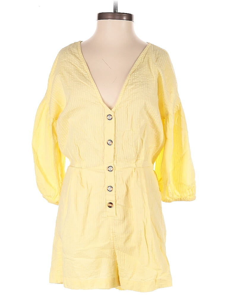 BILLABONG Pre-owned Romper In Yellow