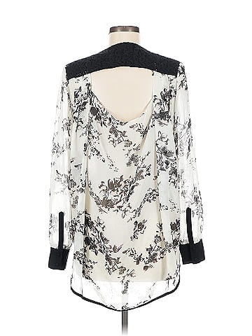 Bar III 3/4 Sleeve Blouse (view 2)