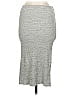 James Perse Solid Gray Casual Skirt Size Med (2) - photo 2