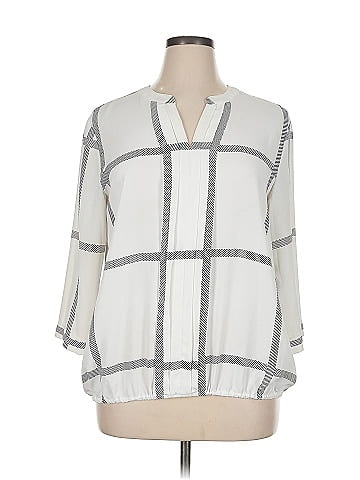 41Hawthorn 3/4 Sleeve Blouse (view 1)
