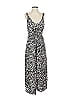 Cloth & Stone Animal Print Gray Casual Dress Size S