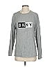 DKNY 100% Cotton Gray Sweatshirt Size S - photo 1
