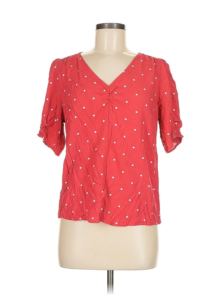 Pre-owned Old Navy Short Sleeve T-shirt In Red