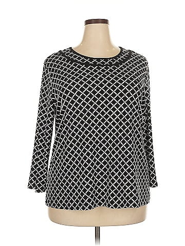 Liz Claiborne Career 3/4 Sleeve Top (view 1)