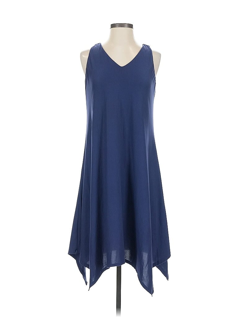 Click to view more detailed imagery on our partner's website Pre-owned Soma Casual Dress In Blue