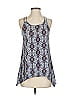 Pixley 100% Rayon Blue Sleeveless Blouse Size XS - photo 1