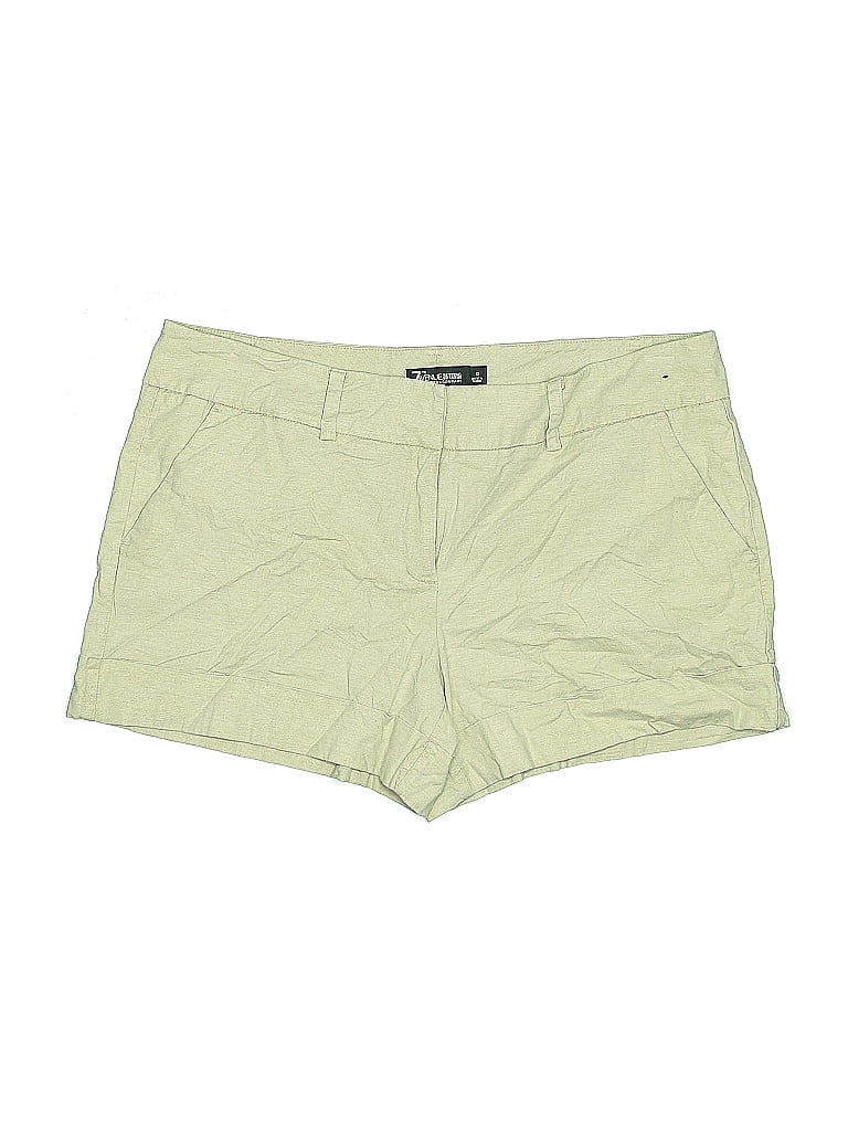 Pre-owned 7th Avenue Design Studio New York & Company Khaki Shorts In Brown