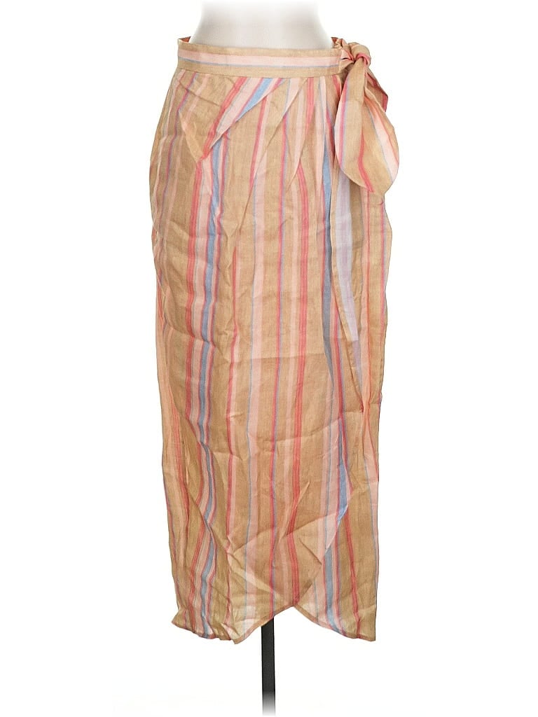 Click to view more detailed imagery on our partner's website Pre-owned Pearl By Lela Rose Casual Skirt In Brown