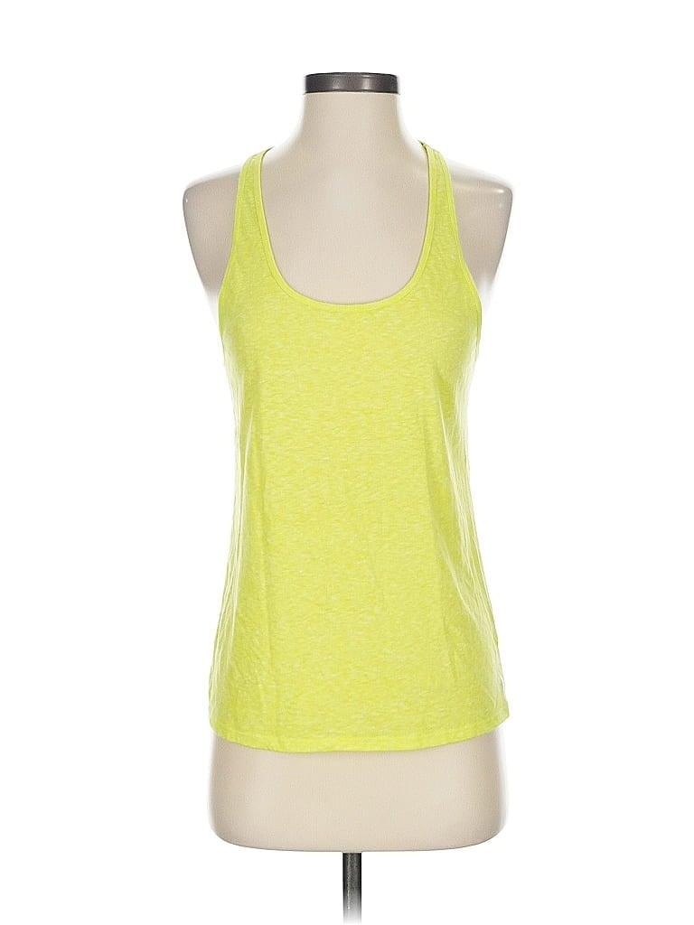 Pre-owned Victoria's Secret Active Tank Top In Yellow