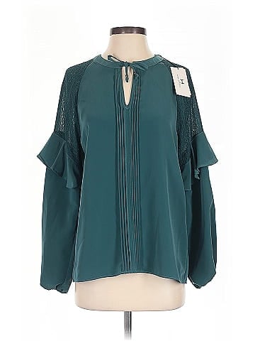 H By Halston Long Sleeve Blouse (view 1)