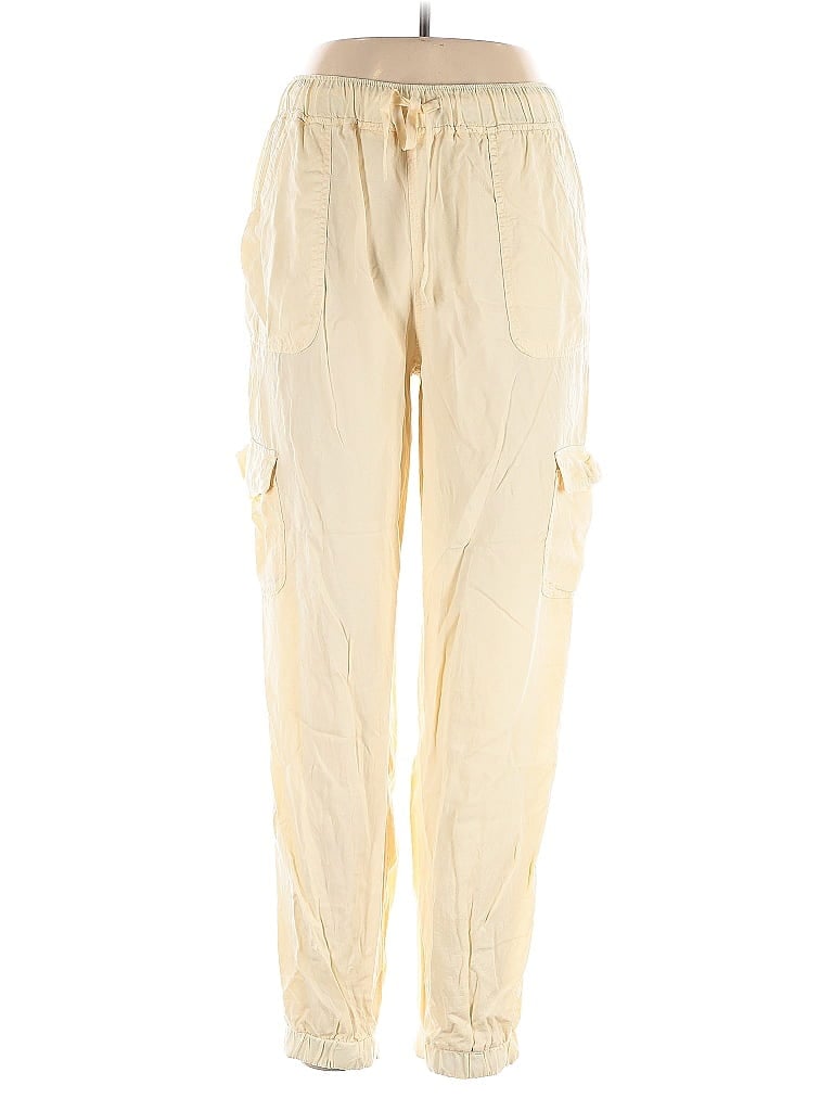 Pre-owned Love Tree Cargo Pants In White