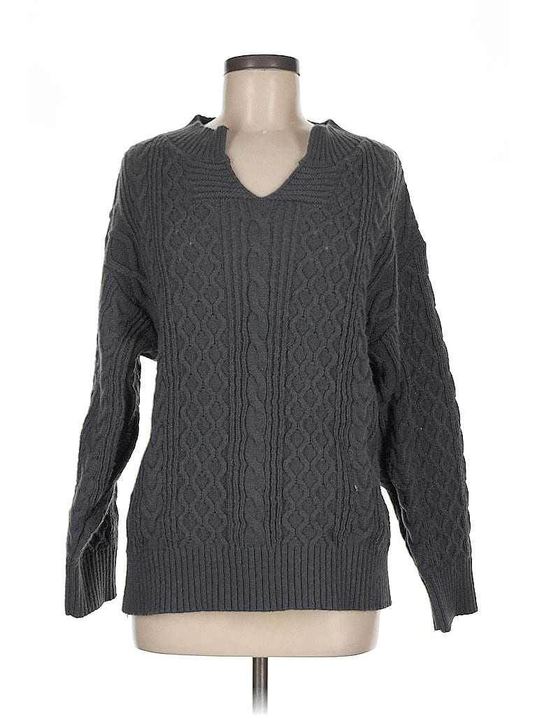 Pre-owned Unbranded Pullover Sweater In Gray