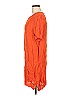 Mango 100% Viscose Orange Casual Dress Size 8 - photo 6