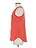 Van Heusen 100% Polyester Orange Sleeveless Top Size M - photo 5