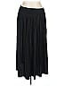 J.Jill 100% Polyester Solid Black Casual Skirt Size L - photo 1